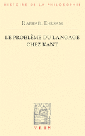 Problème du langage chez Kant (Le)